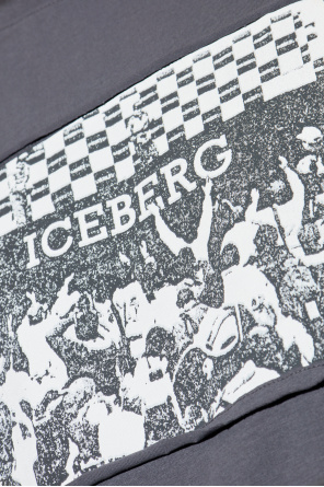 Iceberg T-Shirt mit Logo