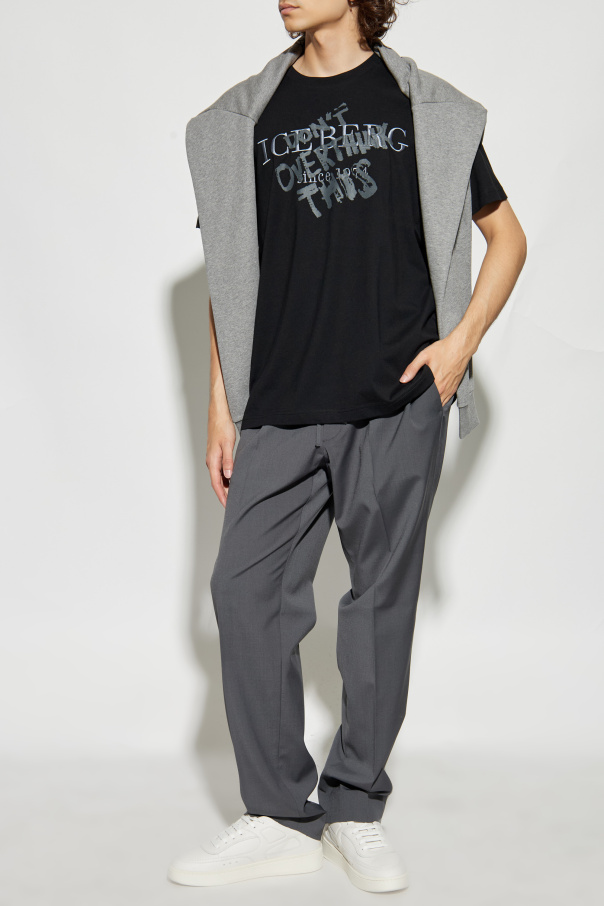 Iceberg Camiseta con logo