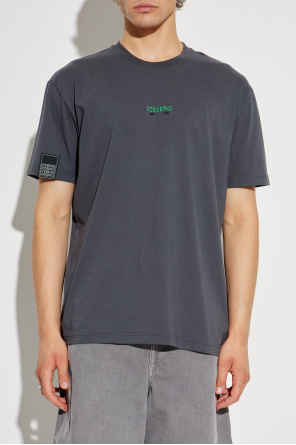 Iceberg T-Shirt mit Aufdruck