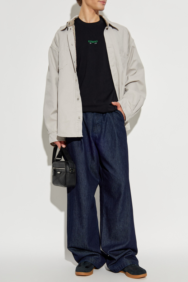 Iceberg T-Shirt mit Aufdruck