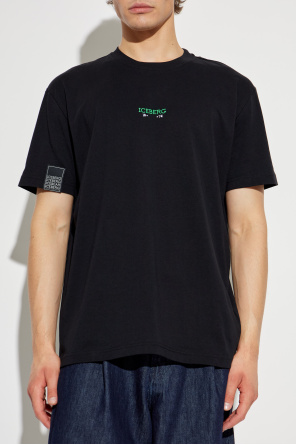 Iceberg T-Shirt mit Aufdruck