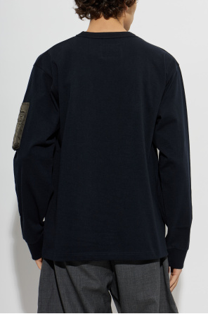 sacai T-shirt de manga comprida
