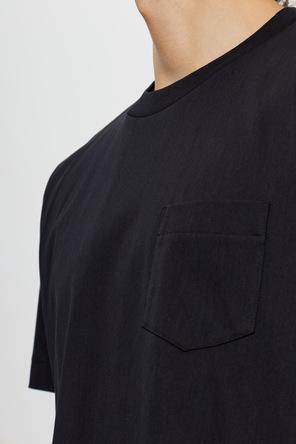 sacai T-shirt z łączonych materiałów
