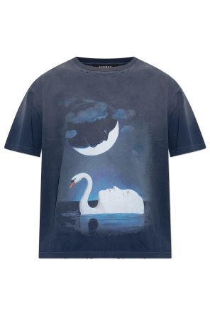 T-shirt with a vintage effect od MISBHV