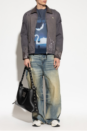 T-shirt with a vintage effect od MISBHV