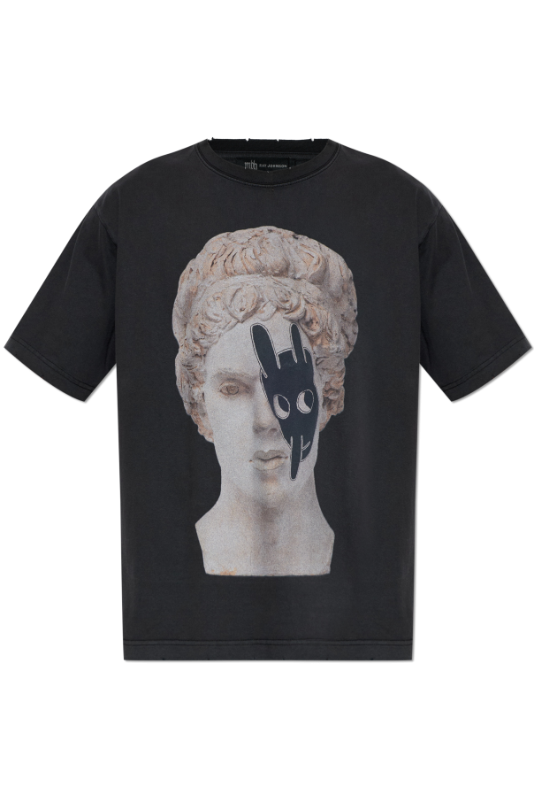 T-shirt with raw finish od MISBHV