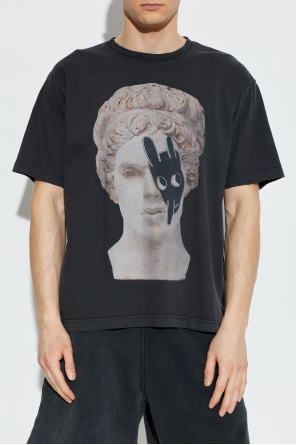 MISBHV T-shirt with raw finish