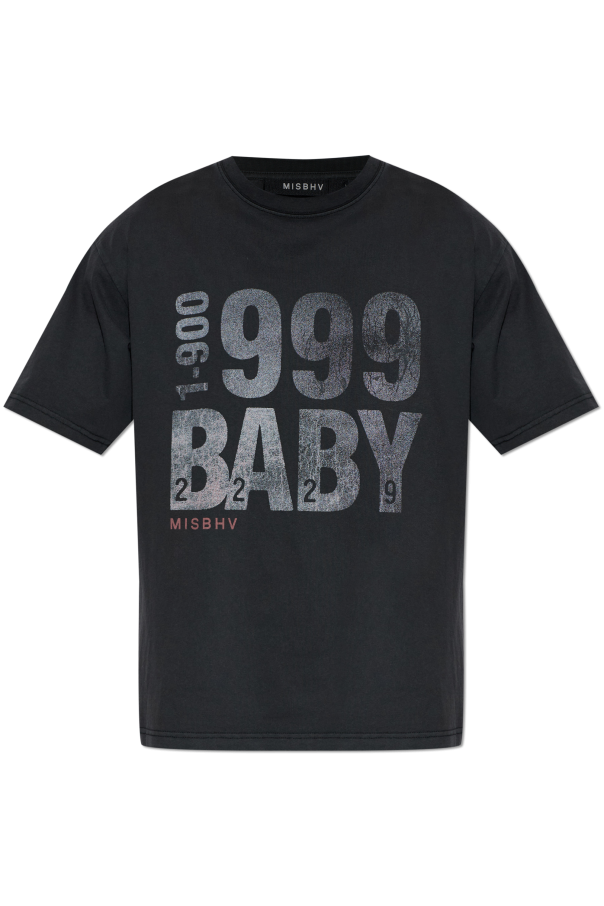 T-shirt with print od MISBHV