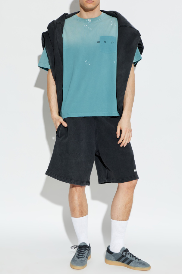 MISBHV T-shirt with raw finish