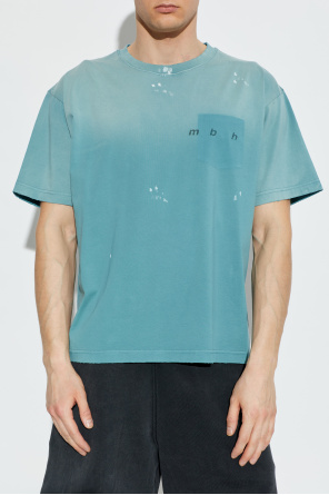 MISBHV T-shirt with raw finish