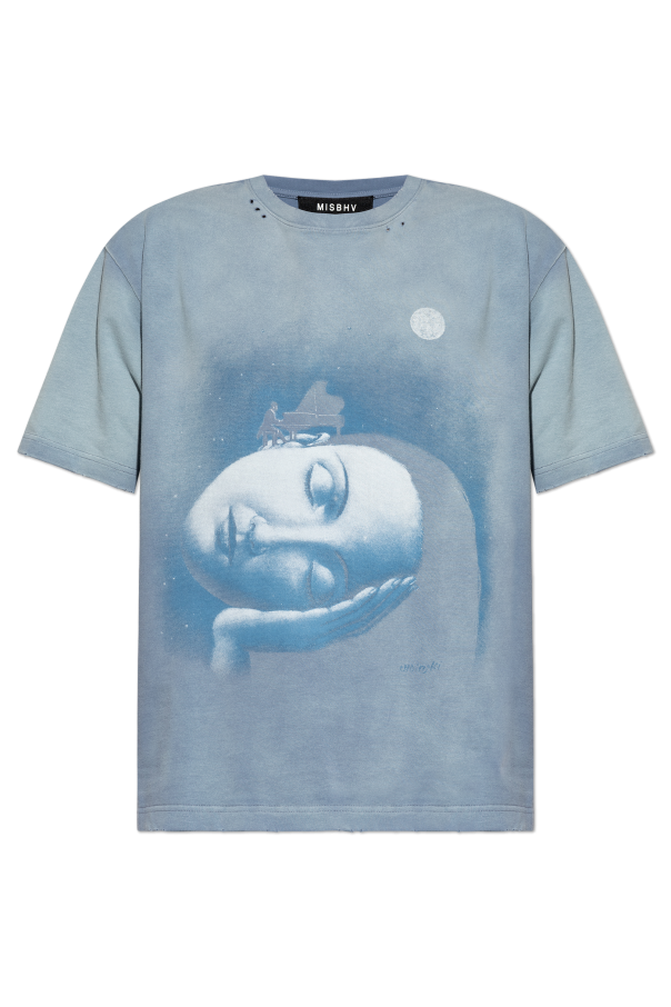 T-shirt with a vintage effect od MISBHV