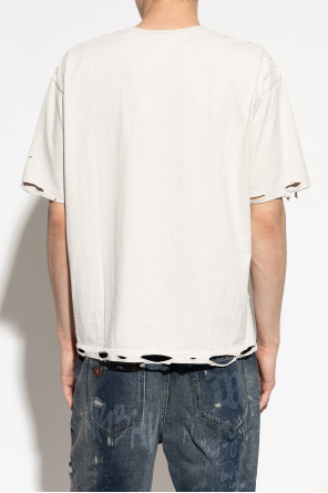 MISBHV T-shirt with a vintage effect