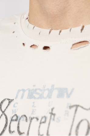 MISBHV T-shirt with a vintage effect