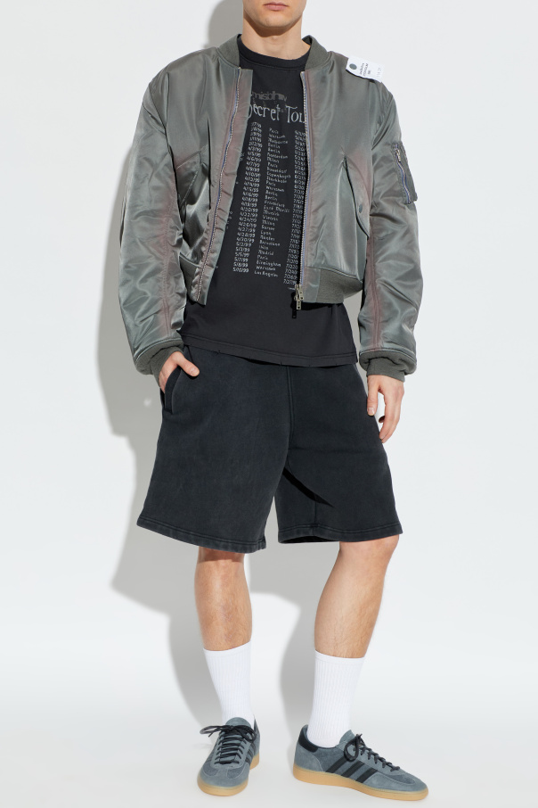 MISBHV T-shirt with raw edges