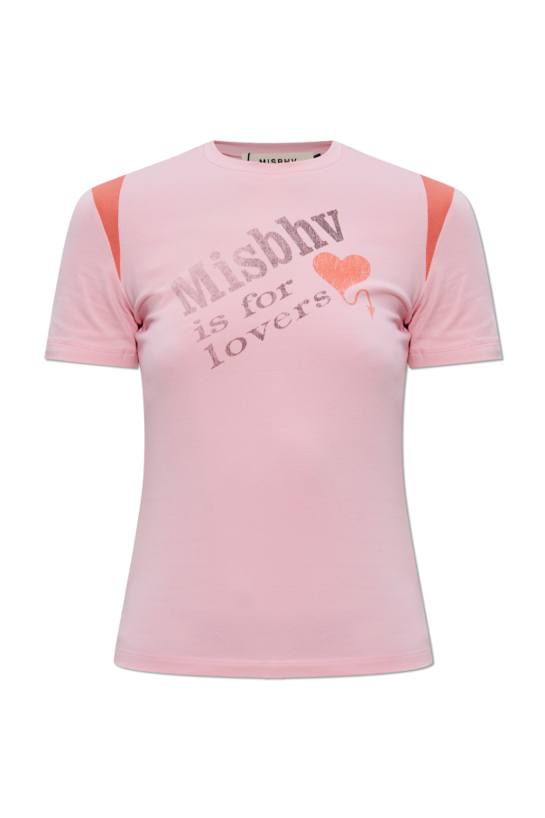 T-shirt with print od MISBHV