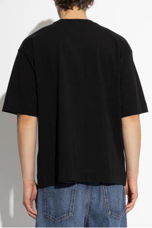 Dries Van Noten Camiseta con bolsillo