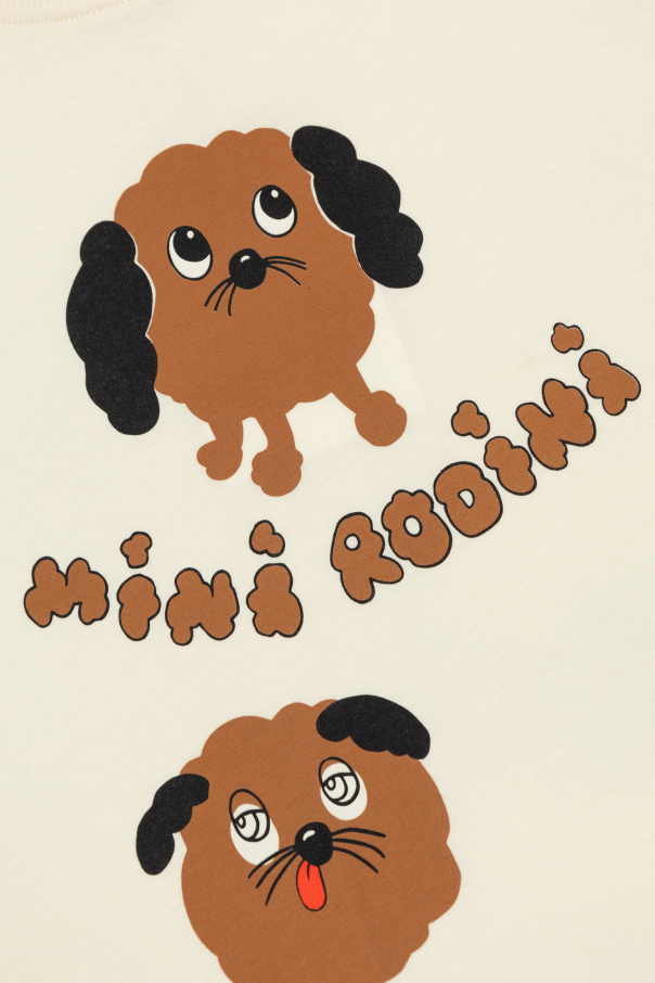 Mini Rodini Camiseta con logo