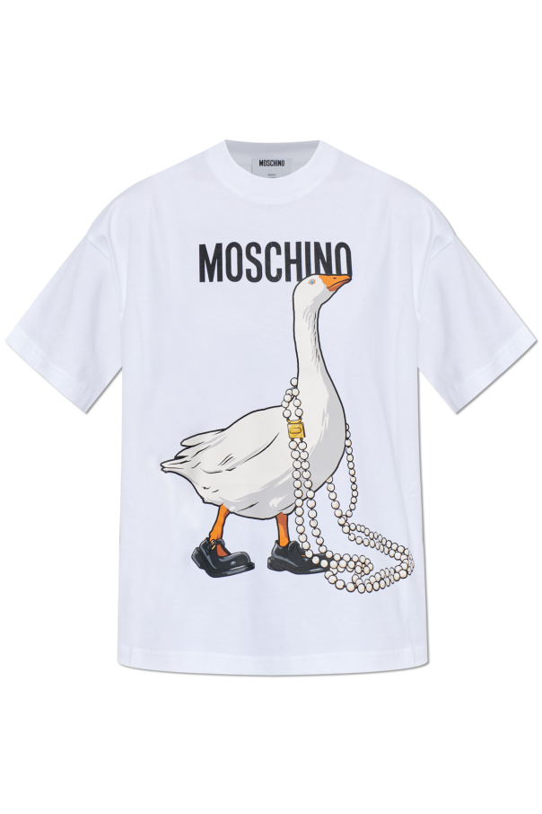 Moschino T-Shirt mit Print