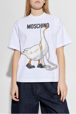 Moschino T-Shirt mit Print