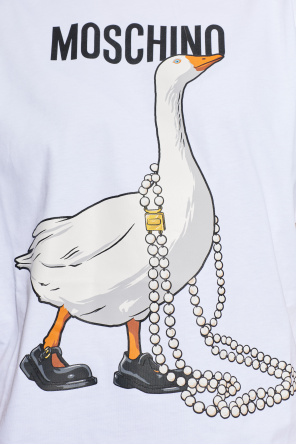Moschino T-Shirt mit Print