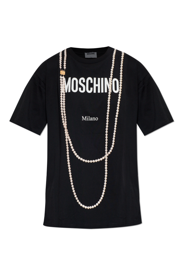 Moschino T-Shirt mit Aufdruck