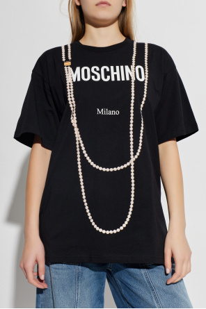 Moschino T-Shirt mit Aufdruck