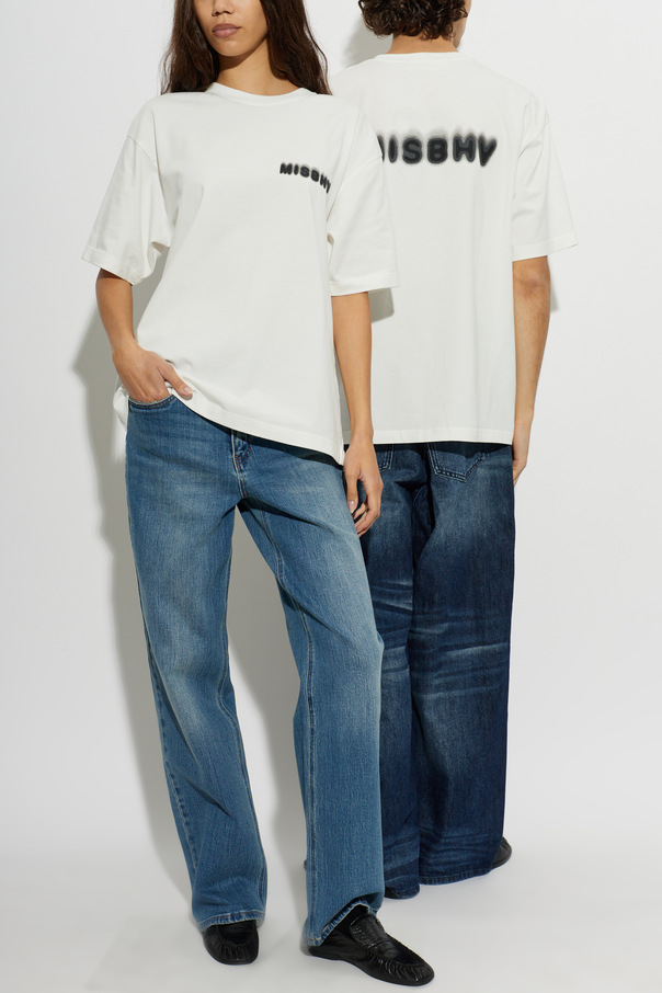 MISBHV T-shirt com efeito 'vintage'