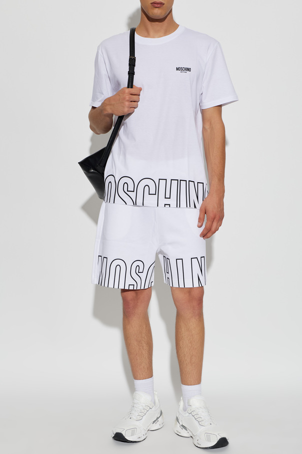 Moschino T-shirt com logótipo impresso