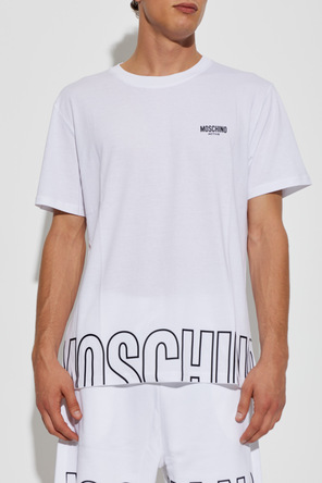 Moschino T-shirt com logótipo impresso