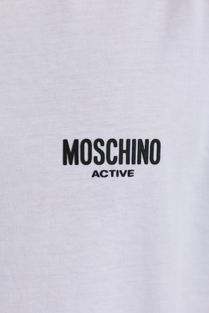 Moschino T-shirt com logótipo impresso