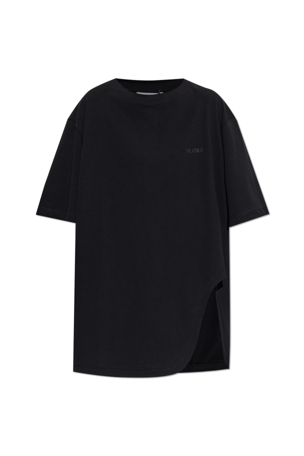 ‘Oversize’ T-shirt with a slit od The Attico