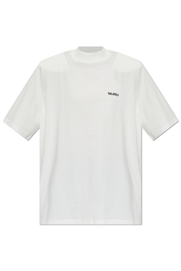 T-shirt with shoulder pads od The Attico