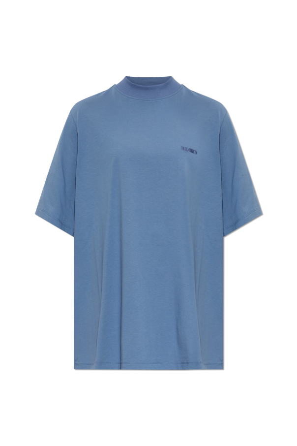 T-shirt with shoulder pads od The Attico