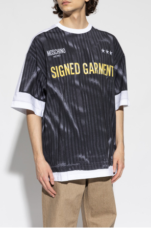 Moschino T-shirt z nadrukiem