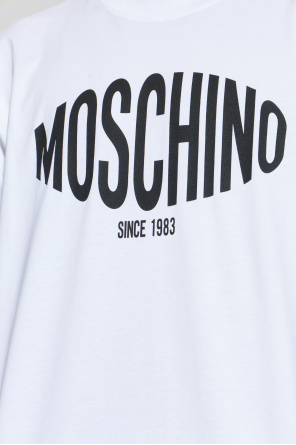 Moschino Camiseta con logo estampado
