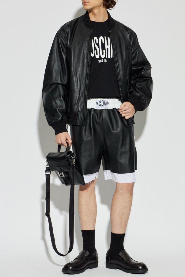 Moschino Camiseta con logo estampado