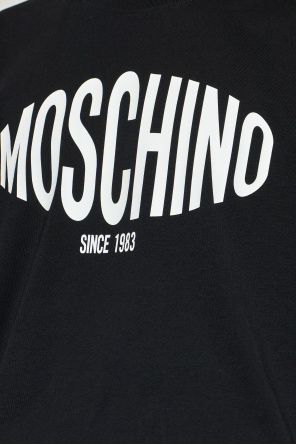 Moschino Camiseta con logo estampado