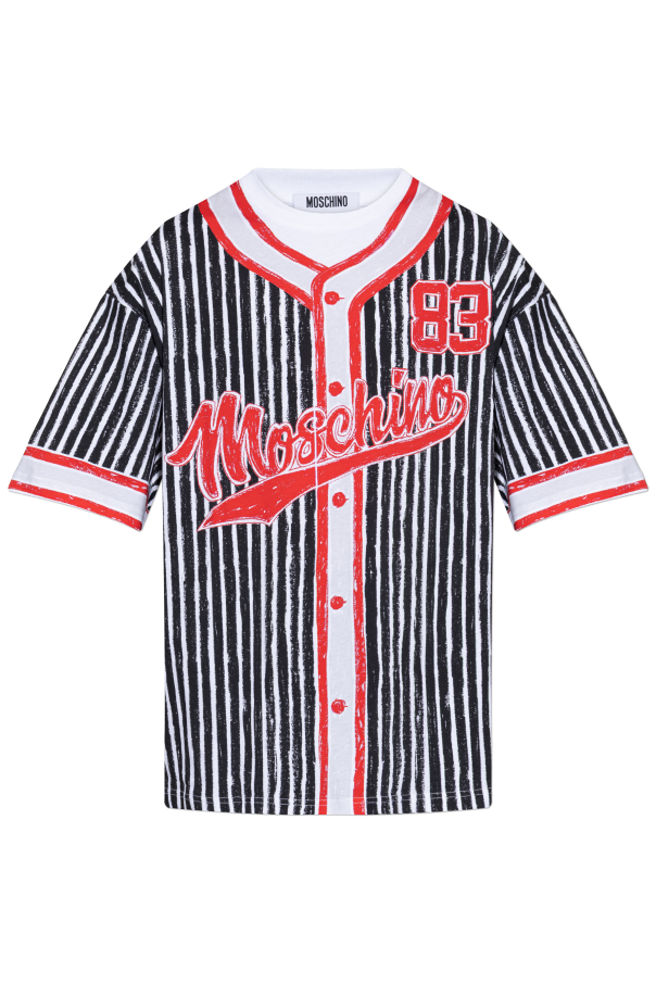 T-shirt with print od Moschino