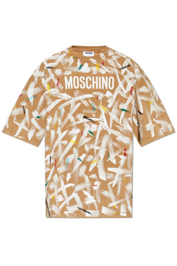 T-shirt with print od Moschino