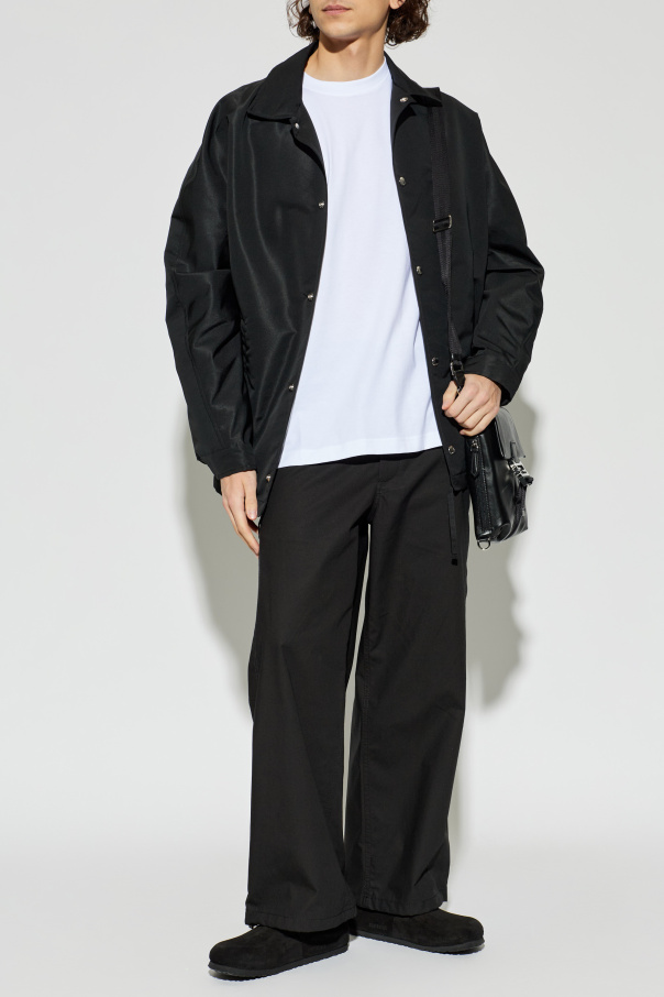 Moschino T-Shirt mit aufgesticktem Logo