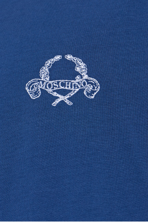Moschino T-shirt with embroidered logo