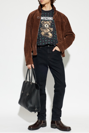 T-shirt with print od Moschino