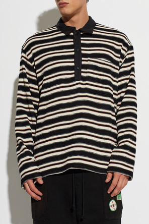 Song for the Mute Striped Polo Sweater