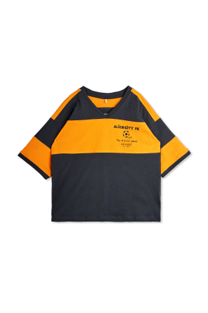 Camiseta con estampado de rayas