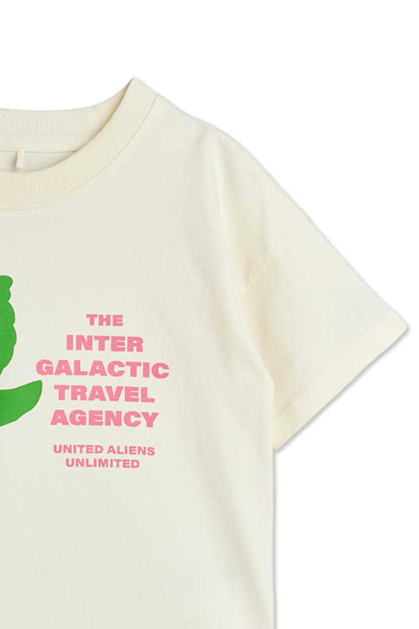 Mini Rodini T-shirt z kolorowym nadrukiem