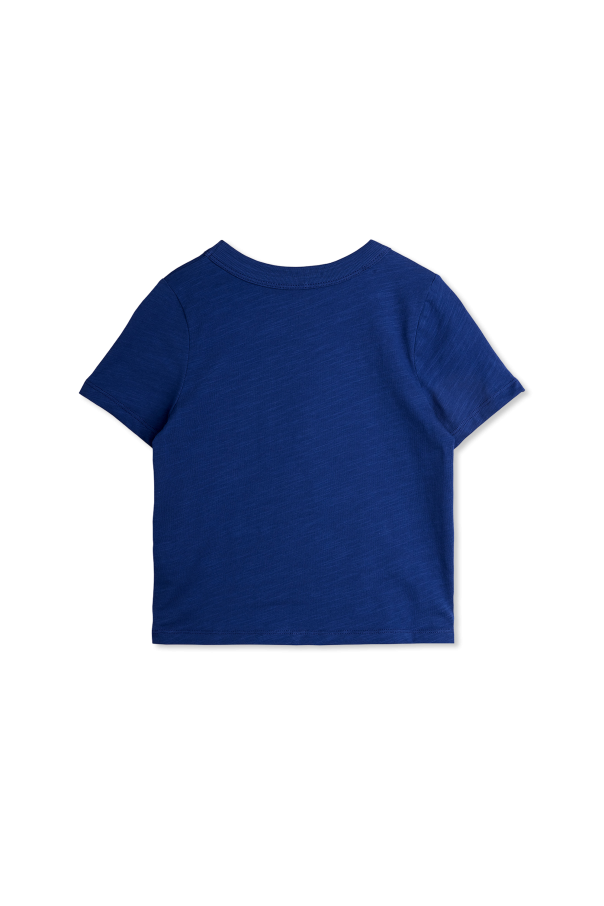 Mini Rodini T-shirt z wyszytym logo