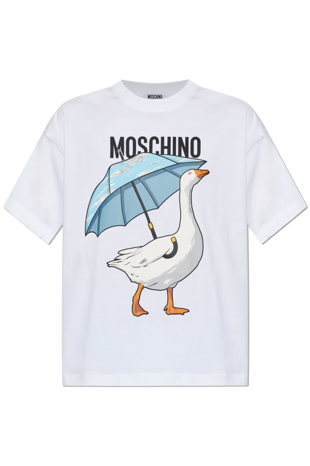 T-shirt with pocket od Moschino