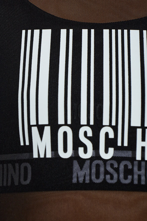 Moschino Top corto de la línea ‘Swim’