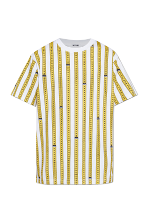 T-shirt with print od Moschino