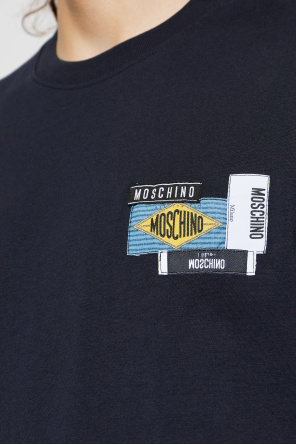 Moschino T-shirt com emblemas